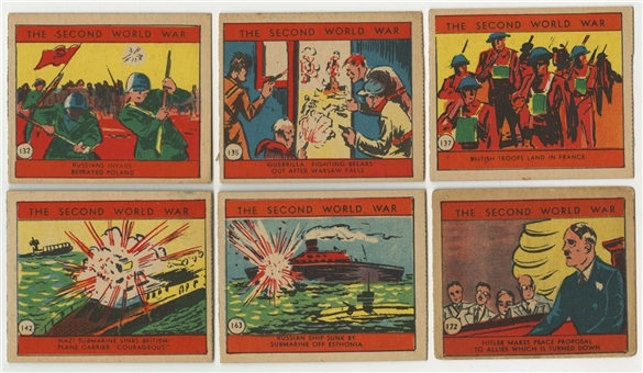 1939 R126 W.S. Corp. "The Second World War" High Grade Complete Set (48)